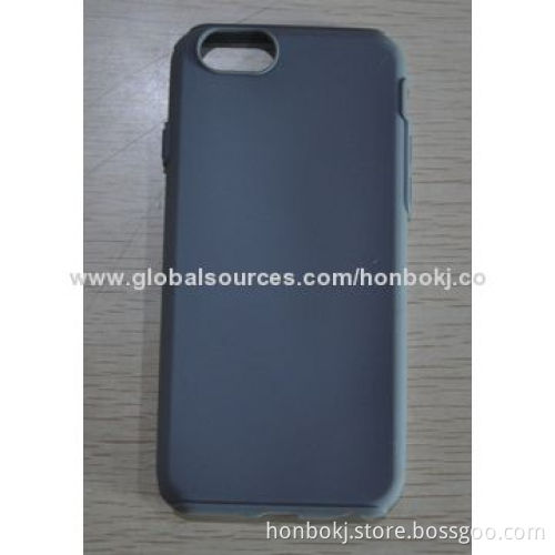 Case for iPhone 6, Made of PC+Silicone, Two-piece Design